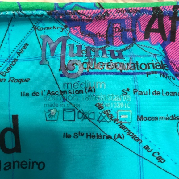 ❌SOLD❌ SMYM A Whole Mu World Bikini Map Beach Club - Picture 12 of 16